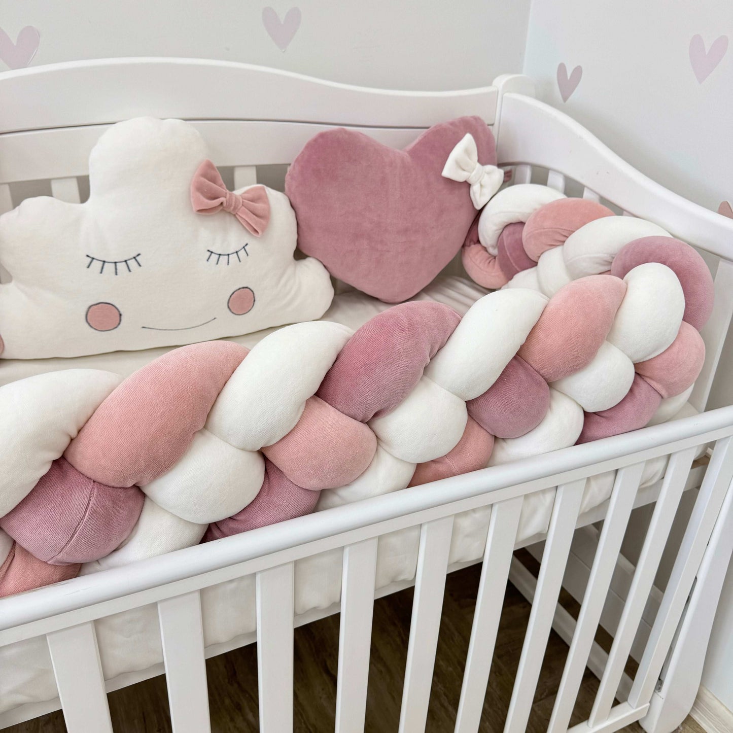 Cot Bumper "Rose"