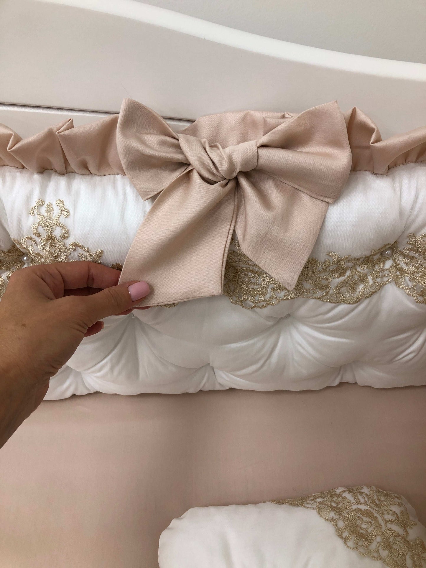 Baby bedding set "Gold Crown"