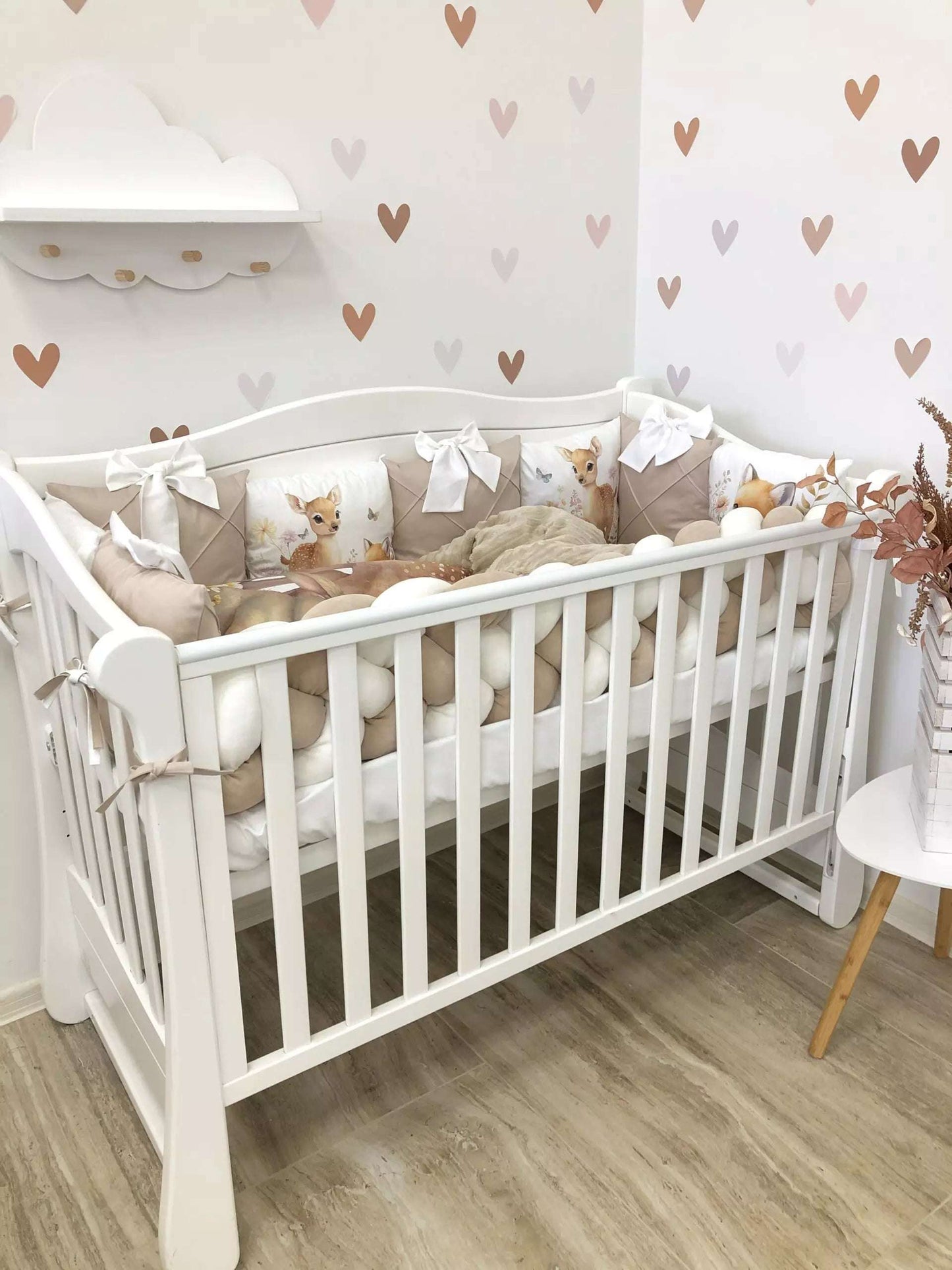 Crib Bedding set “Forest Animals” - Baby Bedding Worlds
