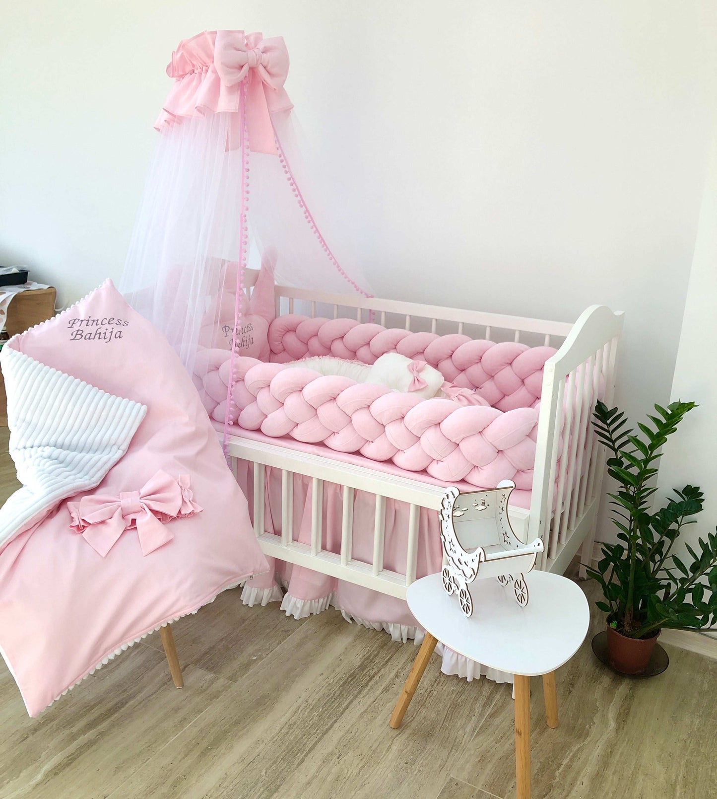 Baby bedding set "Gentle little princess" - Baby Bedding Worlds