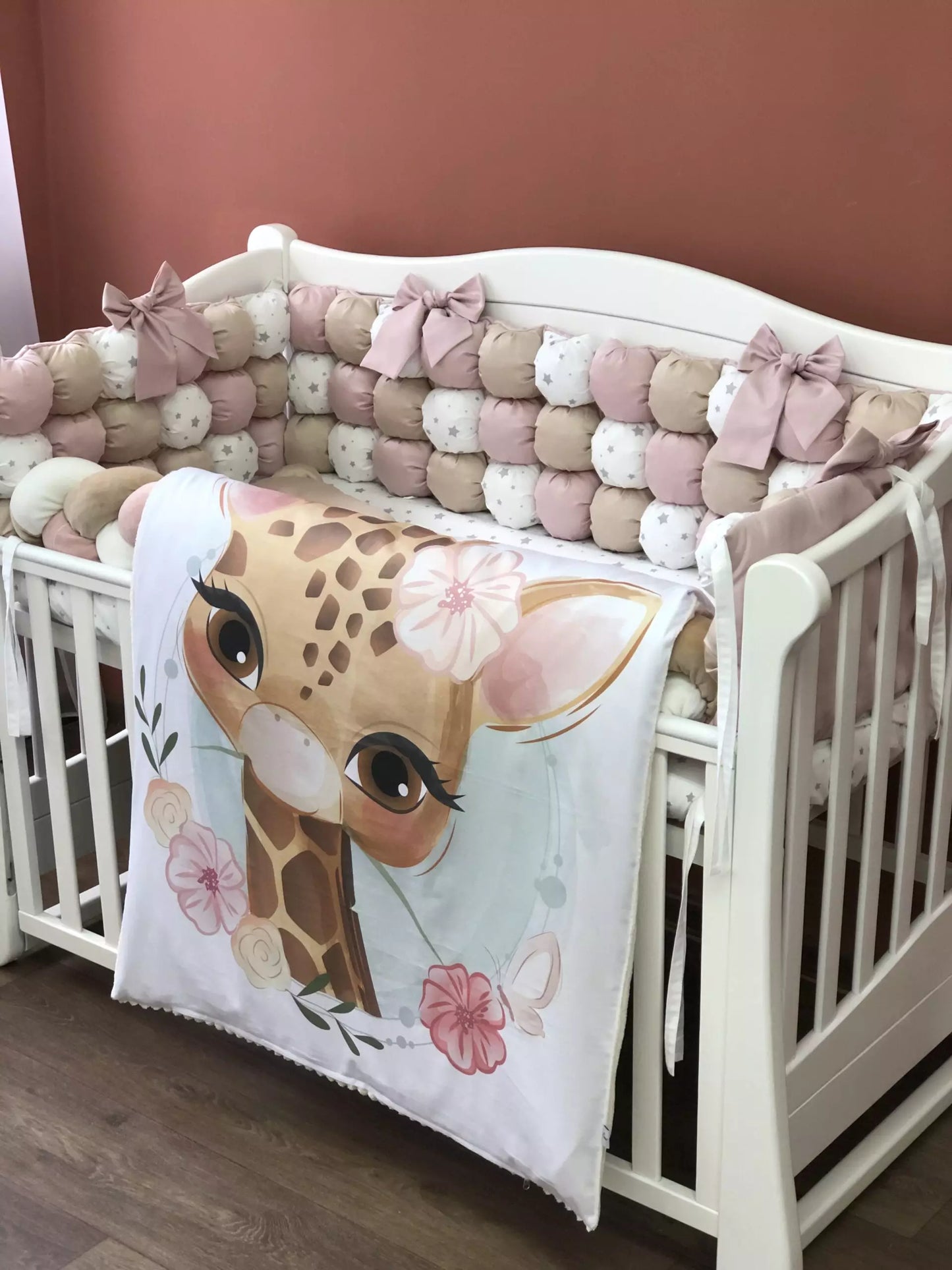 Crib Bedding Sets “Giraffe” - Baby Bedding Worlds