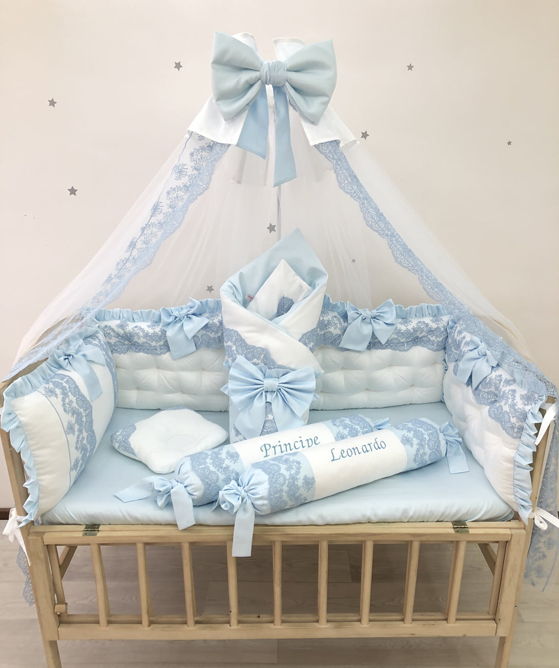Crib set “Little Prince” - Baby Bedding Worlds