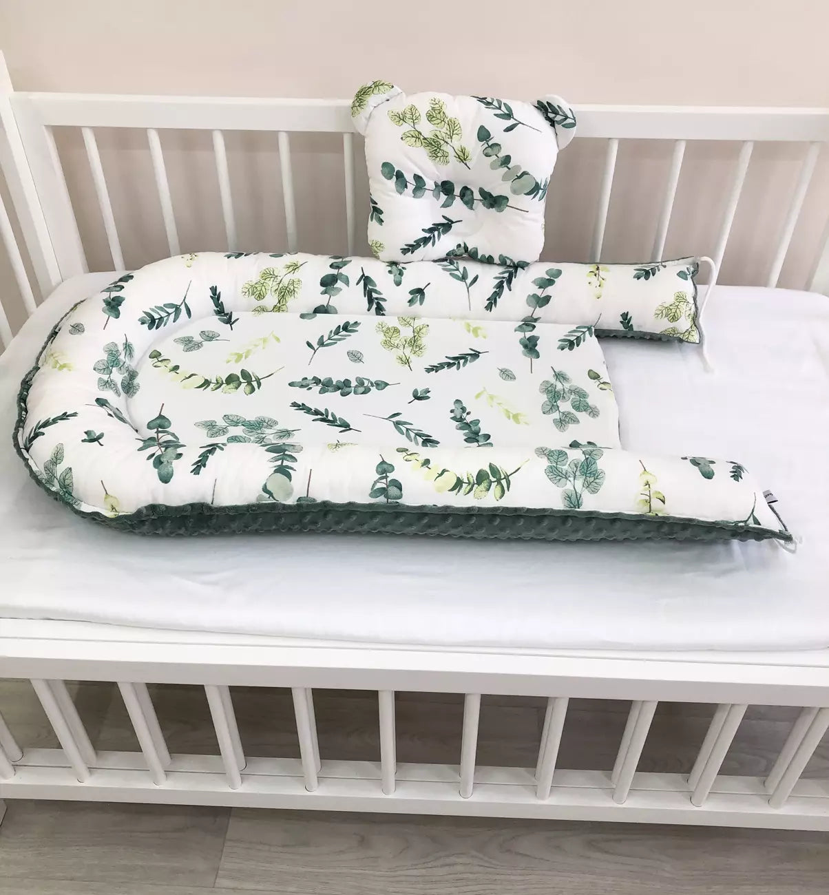 Baby nest “Green” - Baby Bedding Worlds
