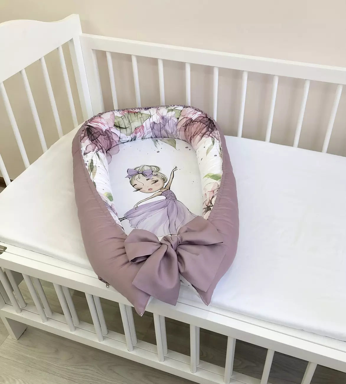Baby nest “Ballerina” - Baby Bedding Worlds