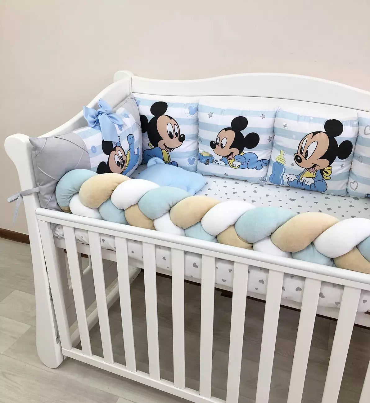 Crib Bedding Sets “Blue Boy“ - Baby Bedding Worlds