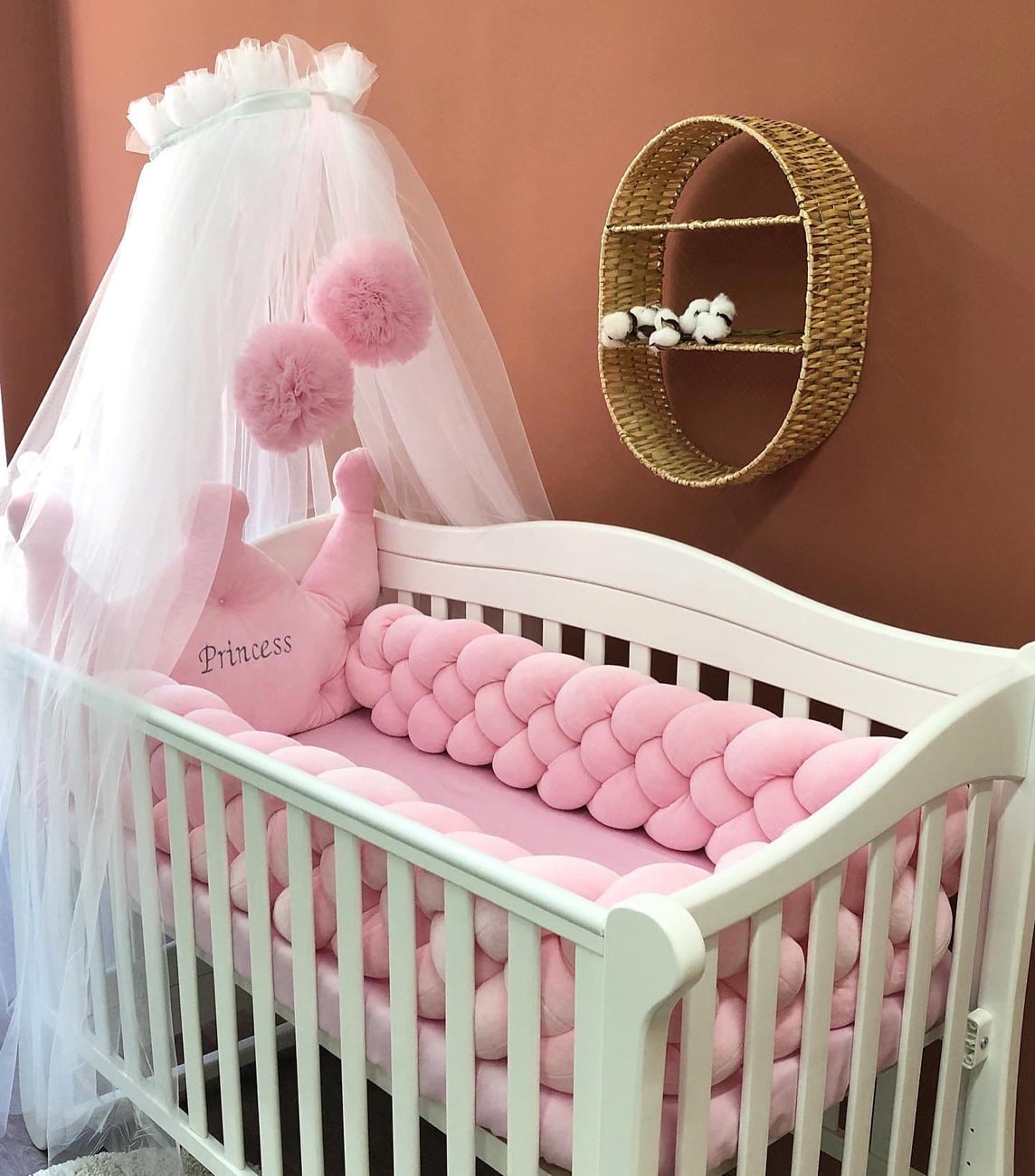 Crib set “Princess” - Baby Bedding Worlds
