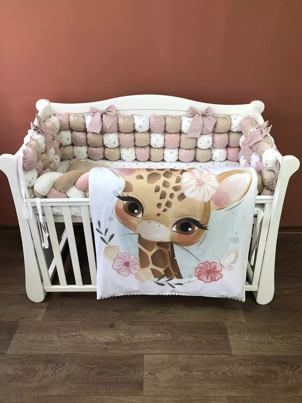 Crib Bedding Sets “Giraffe” - Baby Bedding Worlds