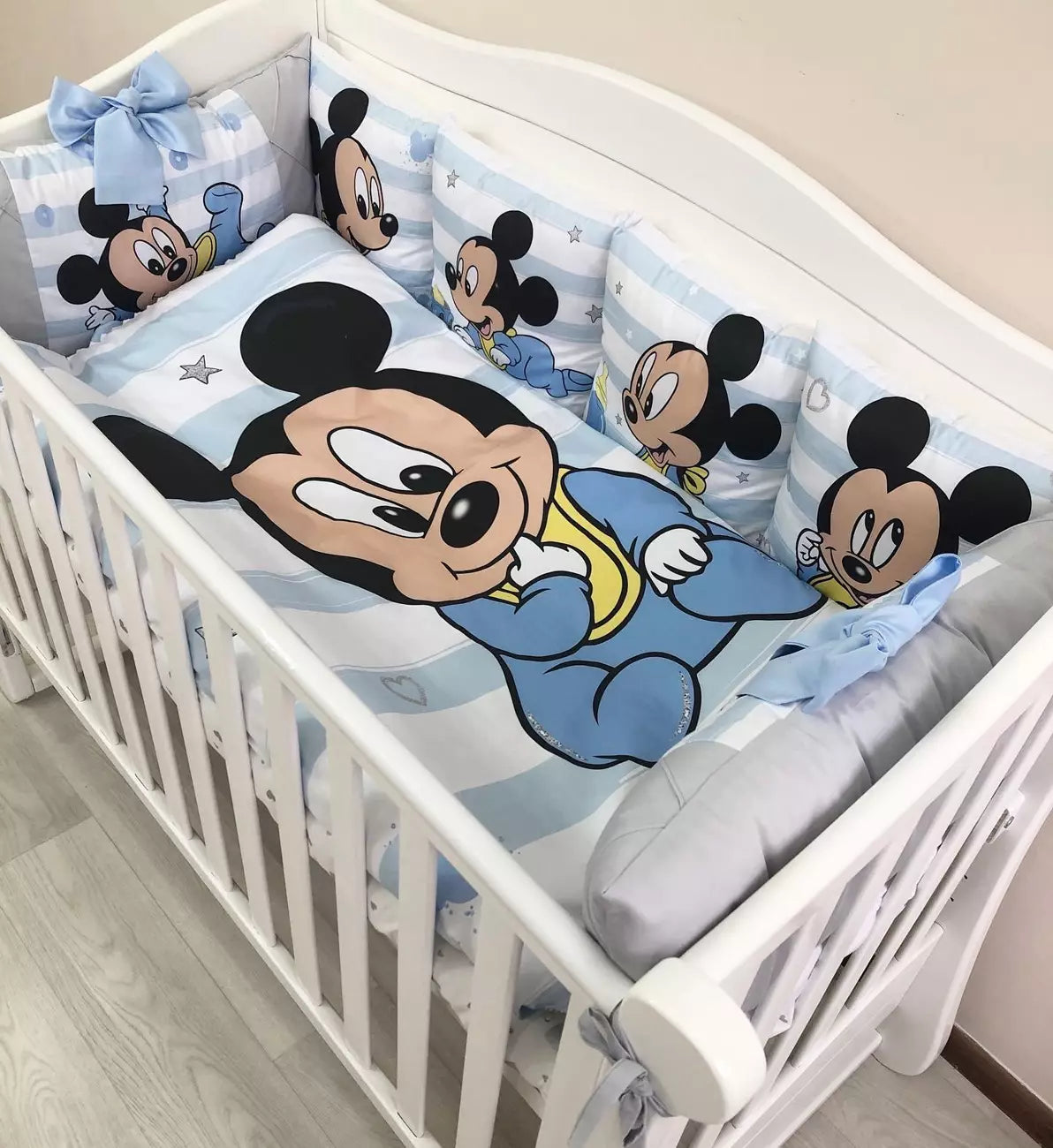 Crib Bedding Sets “Blue Boy“ - Baby Bedding Worlds