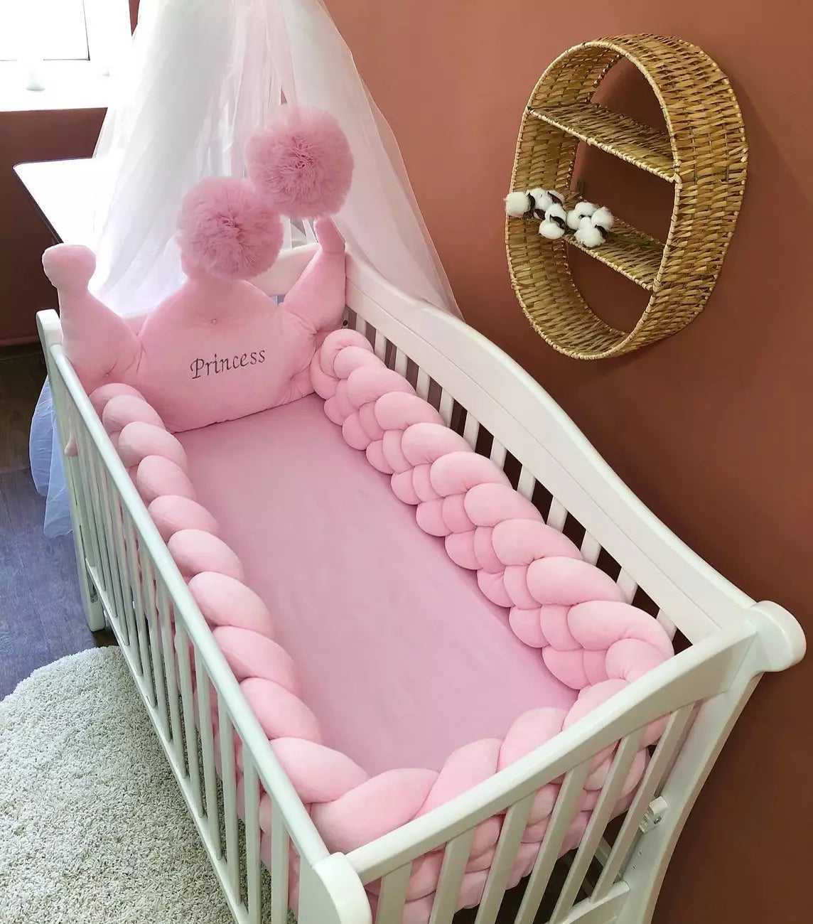 Crib set “Princess” - Baby Bedding Worlds