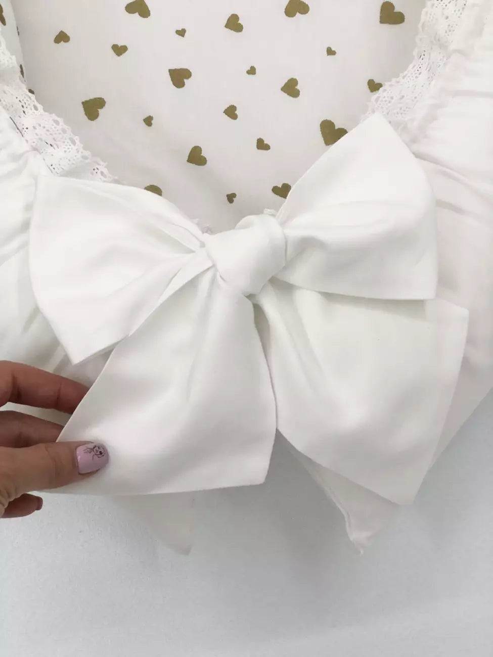 Baby nest “White” - Baby Bedding Worlds