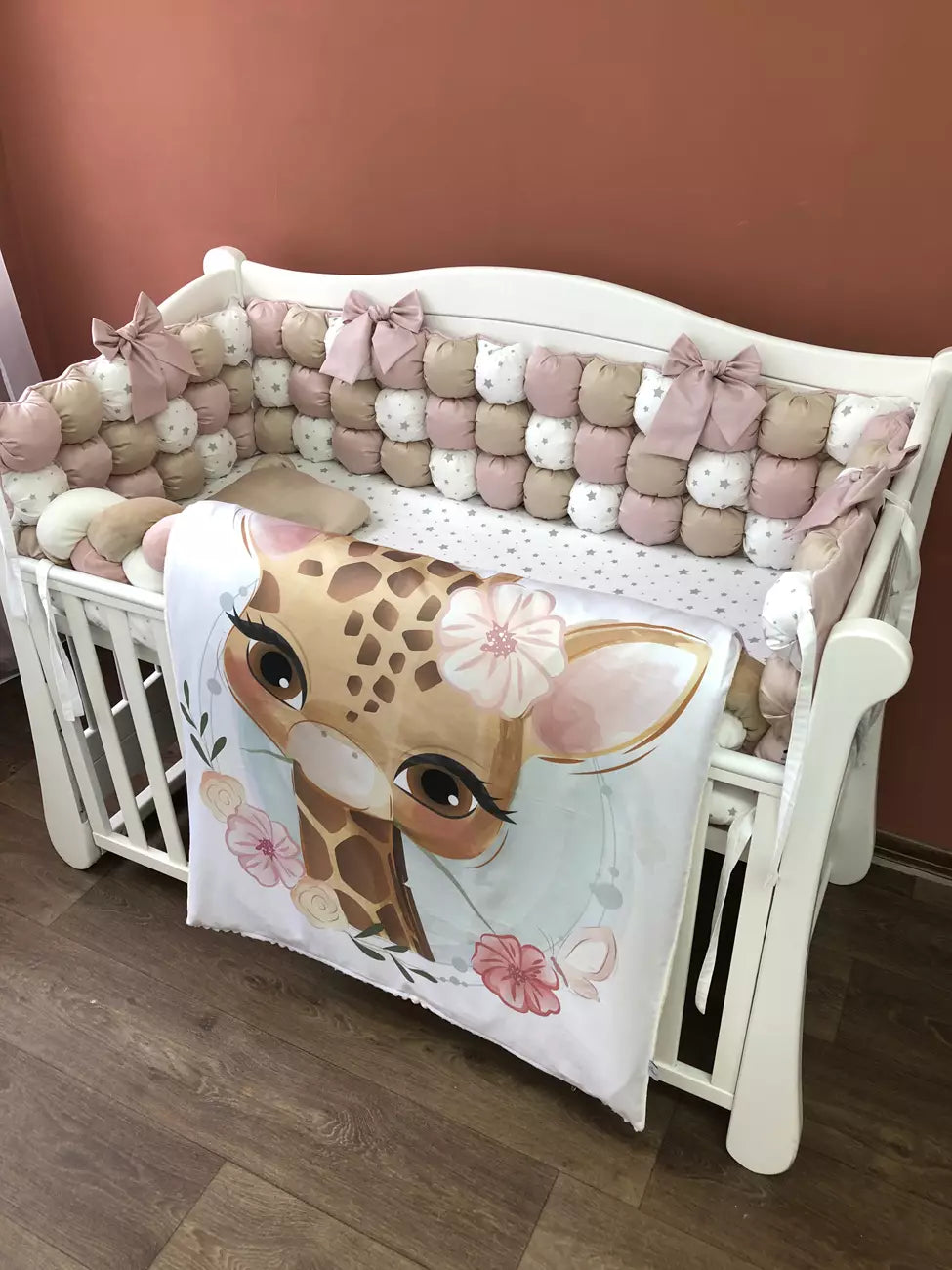 Crib Bedding Sets “Giraffe” - Baby Bedding Worlds