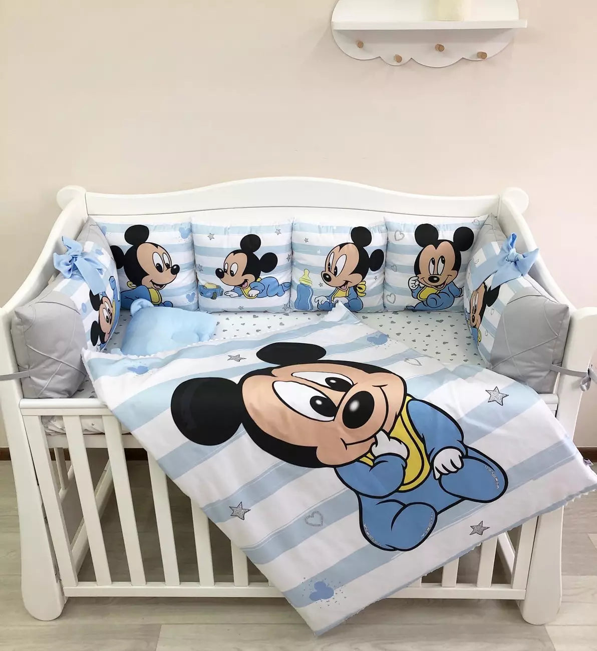 Crib Bedding Sets “Blue Boy“ - Baby Bedding Worlds