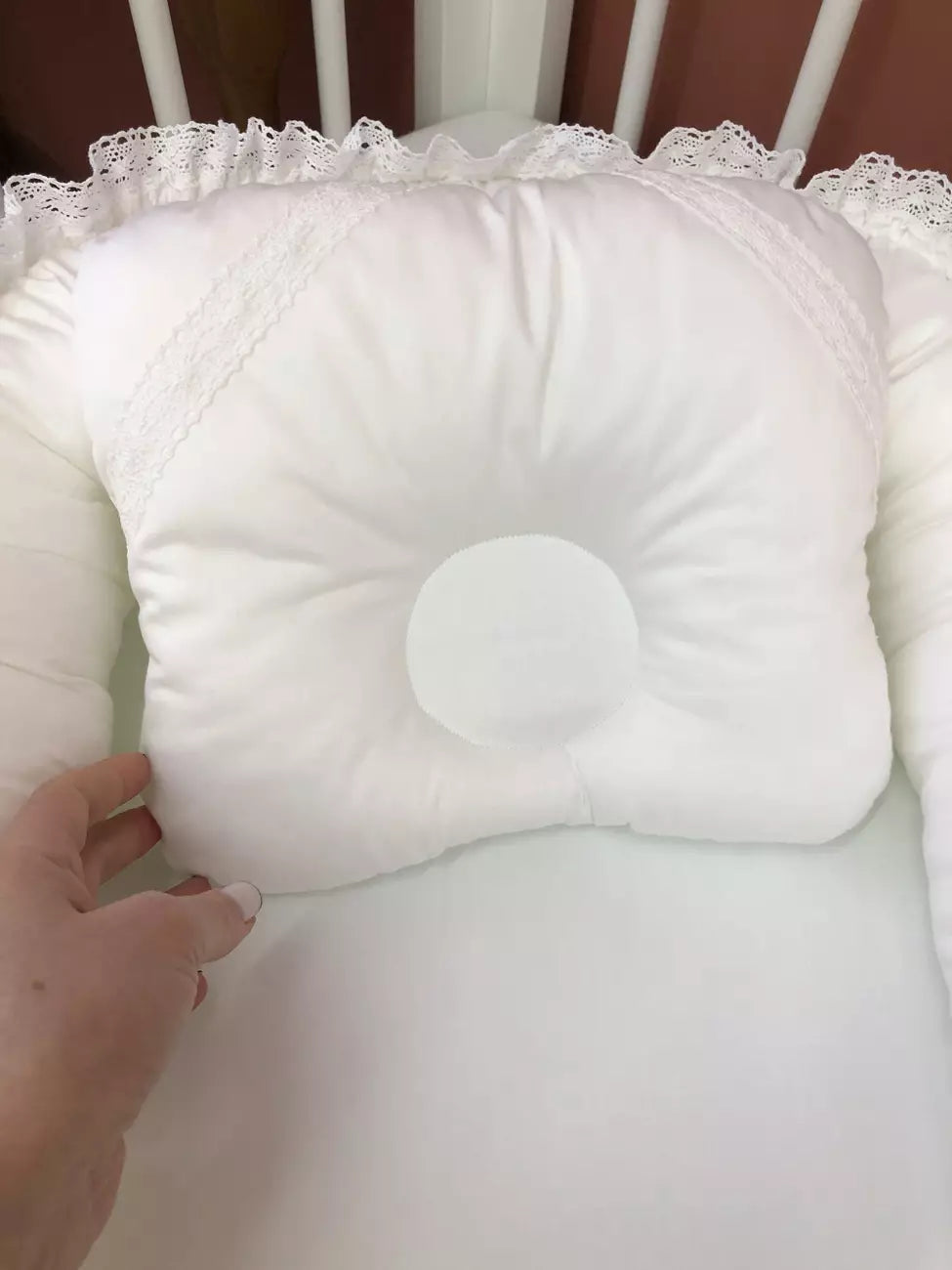 Baby Nest “White” - Baby Bedding Worlds
