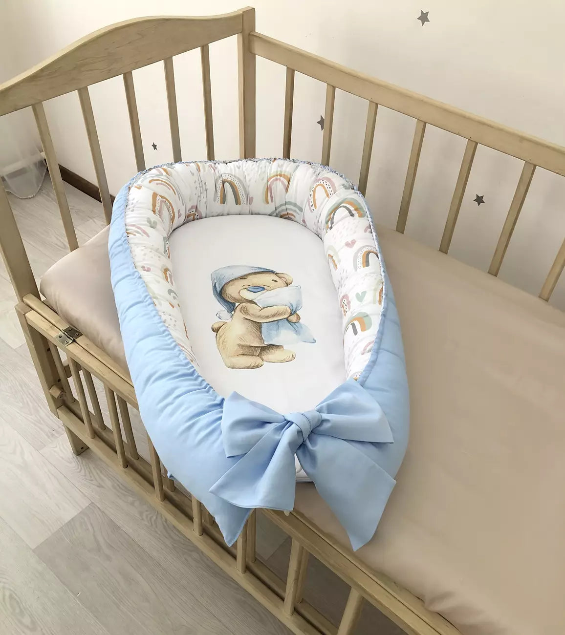 Baby Nest “Teddi bear” - Baby Bedding Worlds