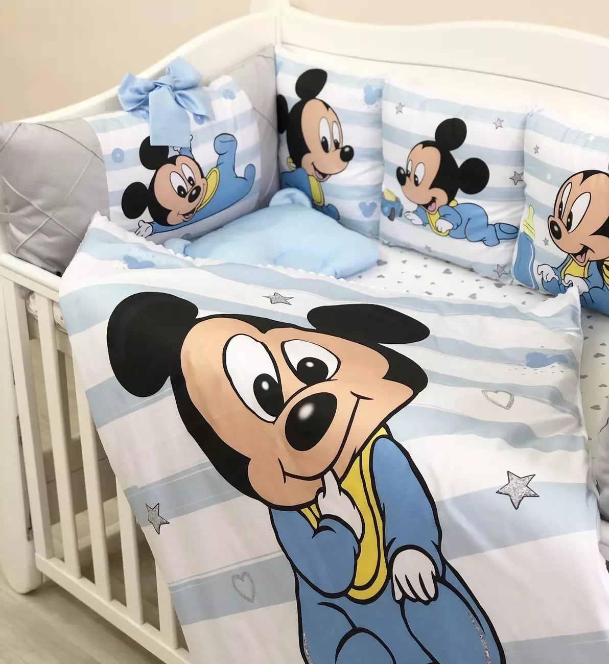 Crib Bedding Sets “Blue Boy“ - Baby Bedding Worlds