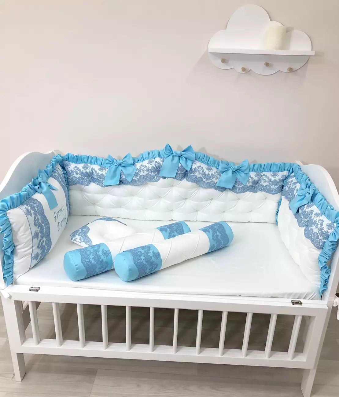 “Personalized luxury crib bumpers” - Baby Bedding Worlds