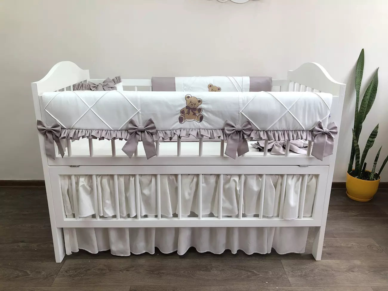 Crib set “Teddi” - Baby Bedding Worlds
