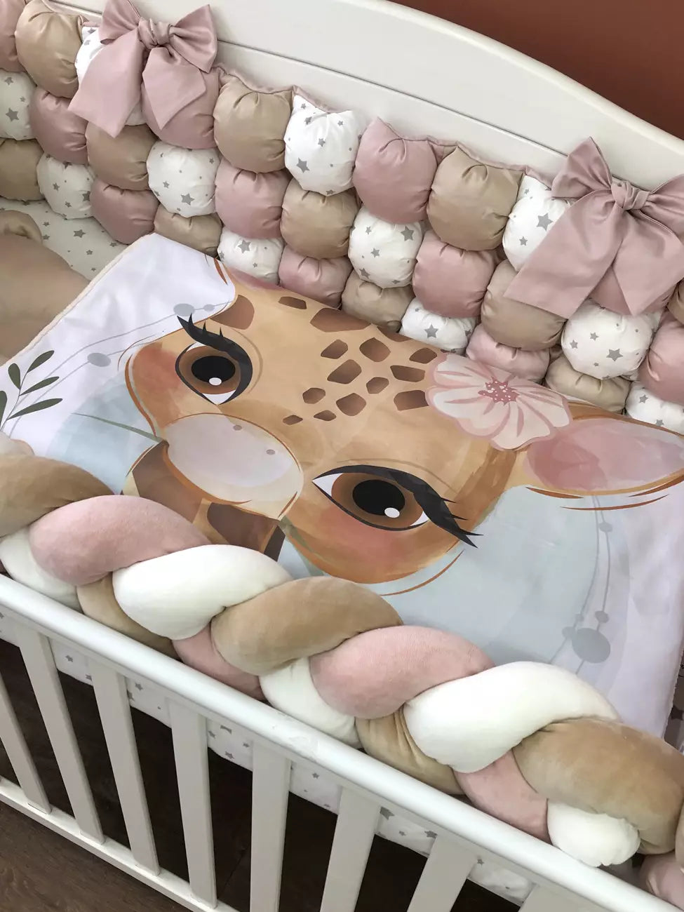 Crib Bedding Sets “Giraffe” - Baby Bedding Worlds
