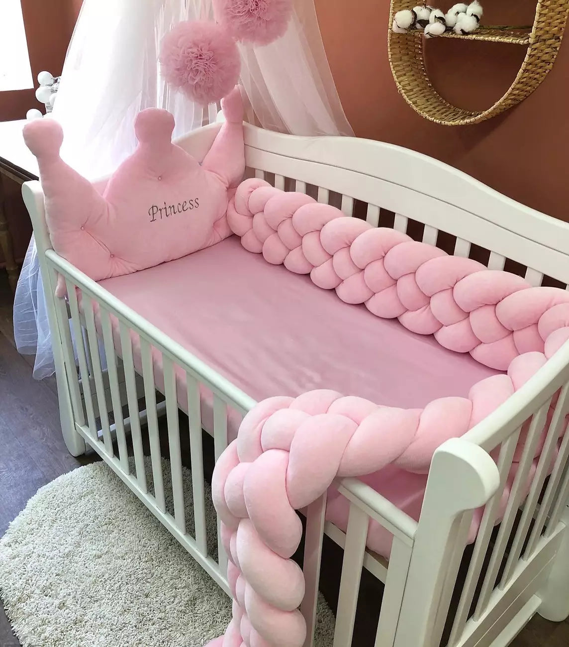 Crib set “Princess” - Baby Bedding Worlds