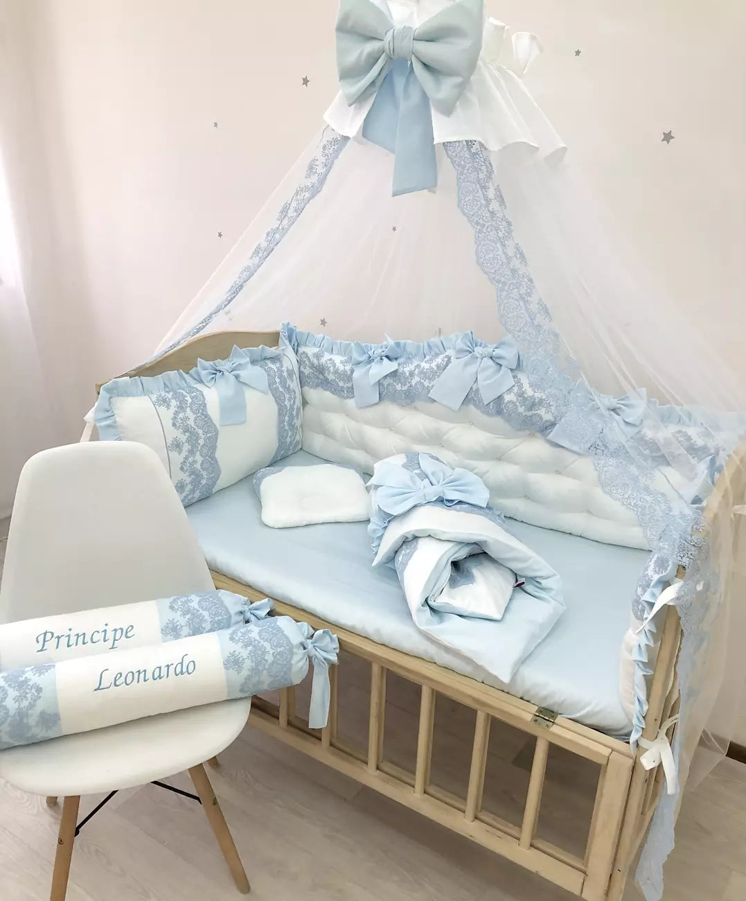 Crib set “Little Prince” - Baby Bedding Worlds