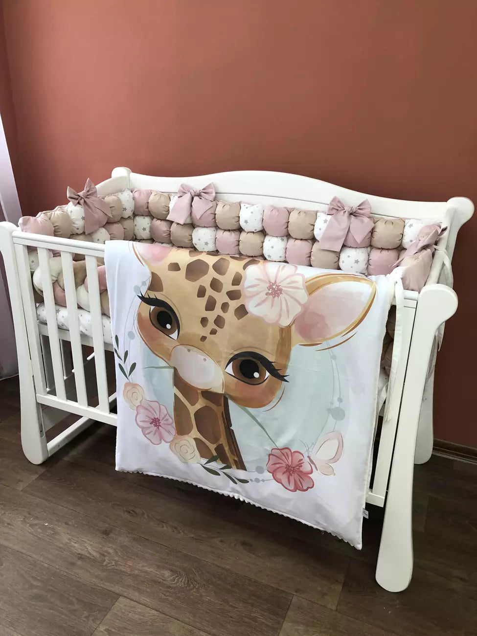 Crib Bedding Sets “Giraffe” - Baby Bedding Worlds
