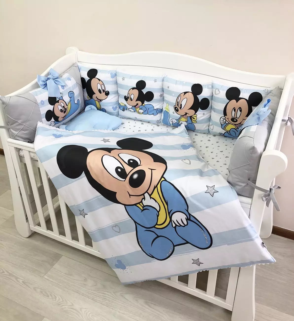 Crib Bedding Sets “Blue Boy“ - Baby Bedding Worlds