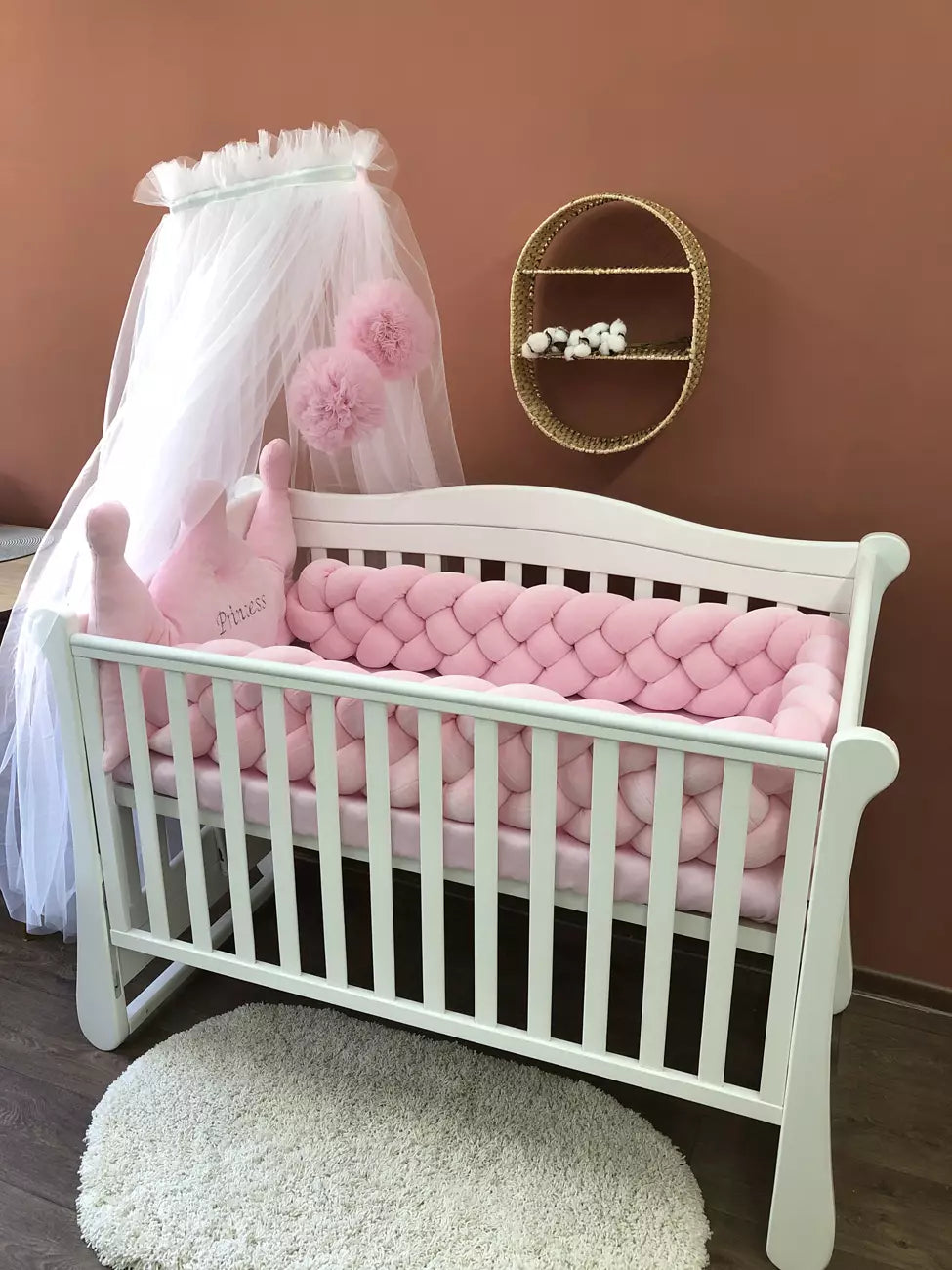 Crib set “Princess” - Baby Bedding Worlds