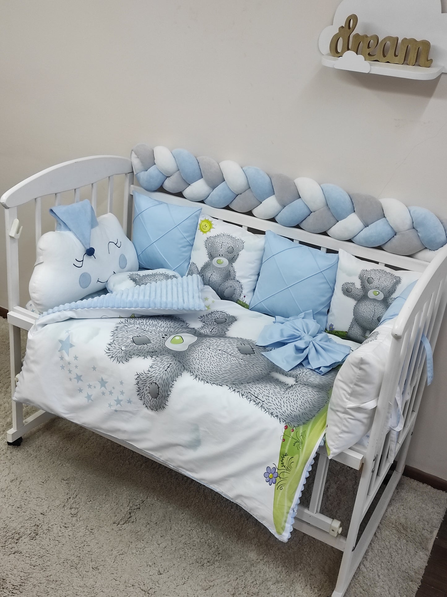 "The Moonlit Teddy & Starry Night" 11-Piece Deluxe Set