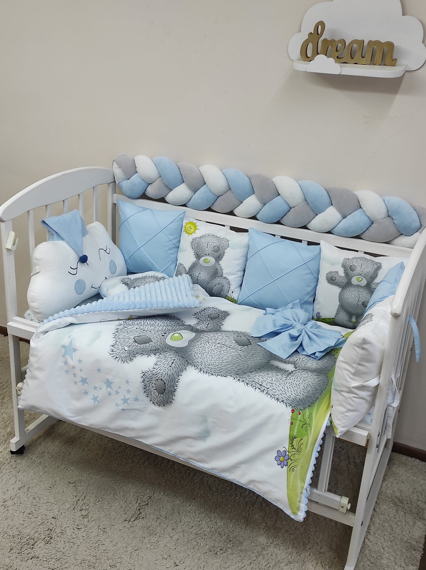 "The Moonlit Teddy & Starry Night" 11-Piece Deluxe Set