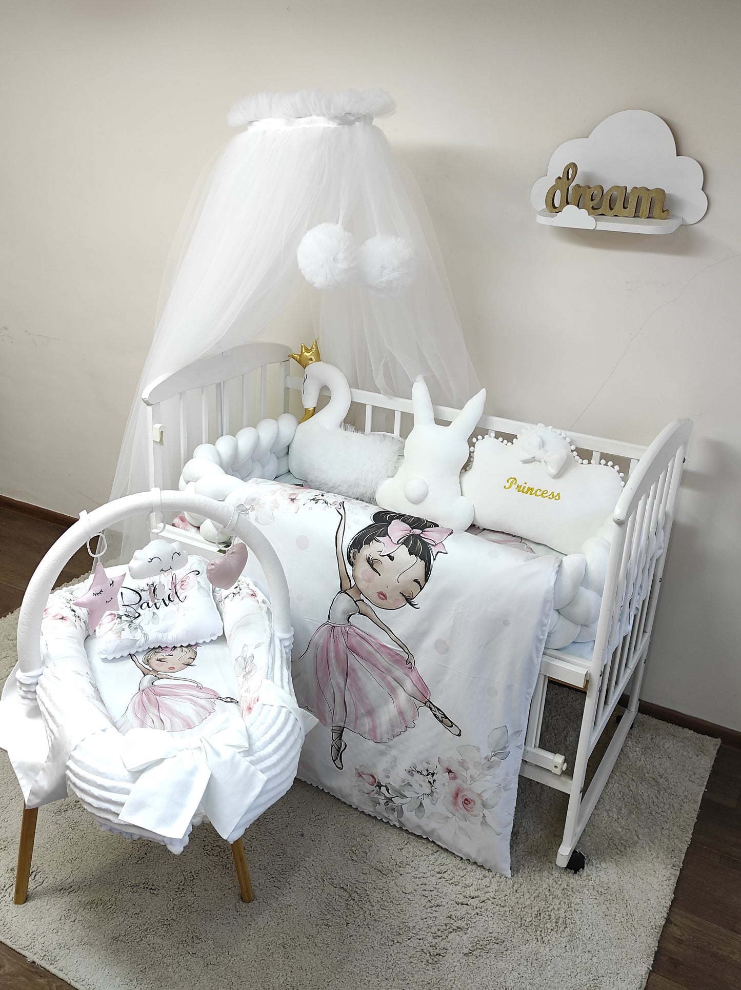 The "Ballerina Dreams" 10-Piece Luxury Nursery Set