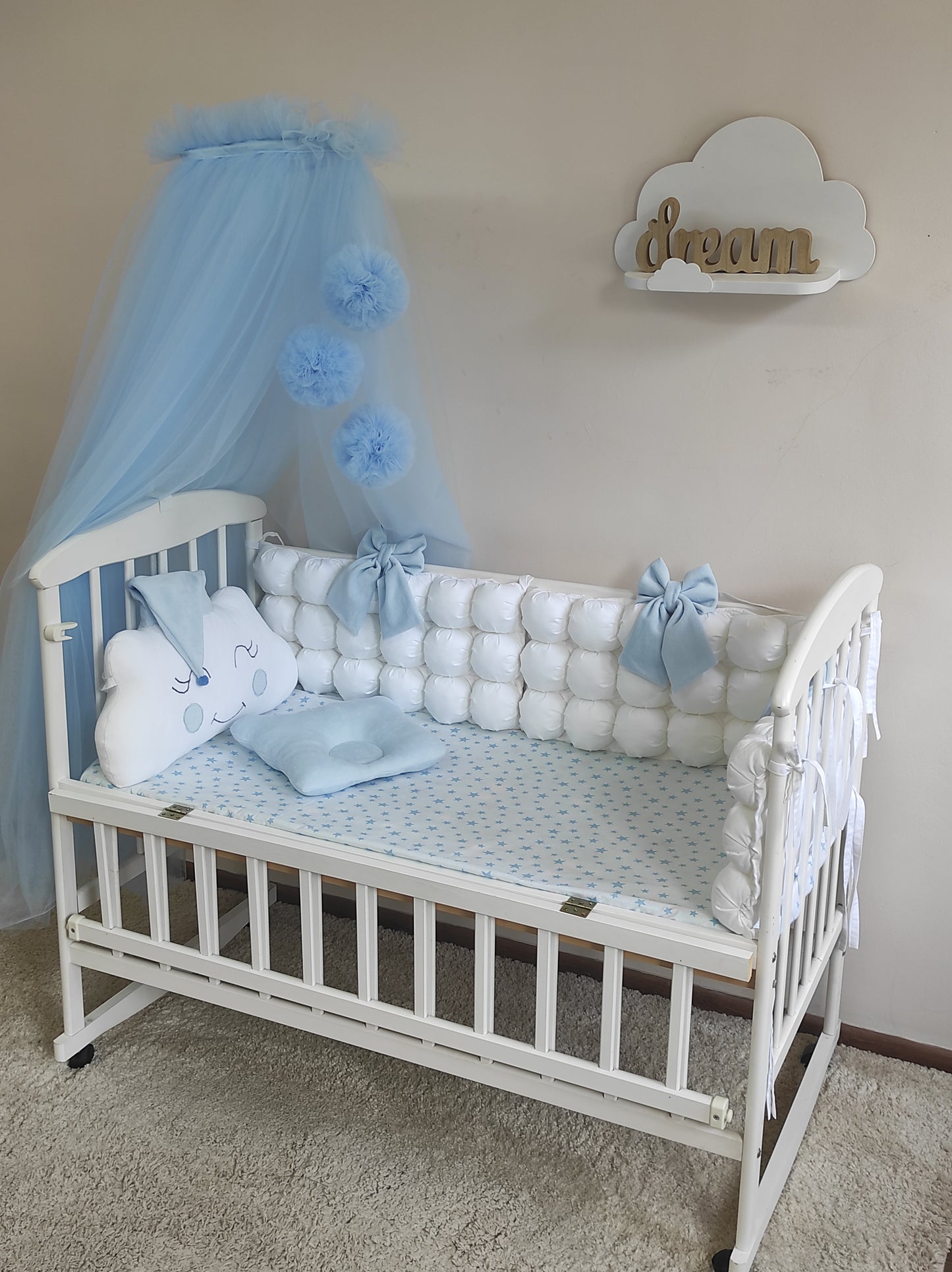Little Elephant Dreamer | 10-Piece Luxury Canopy & Bedding Suite