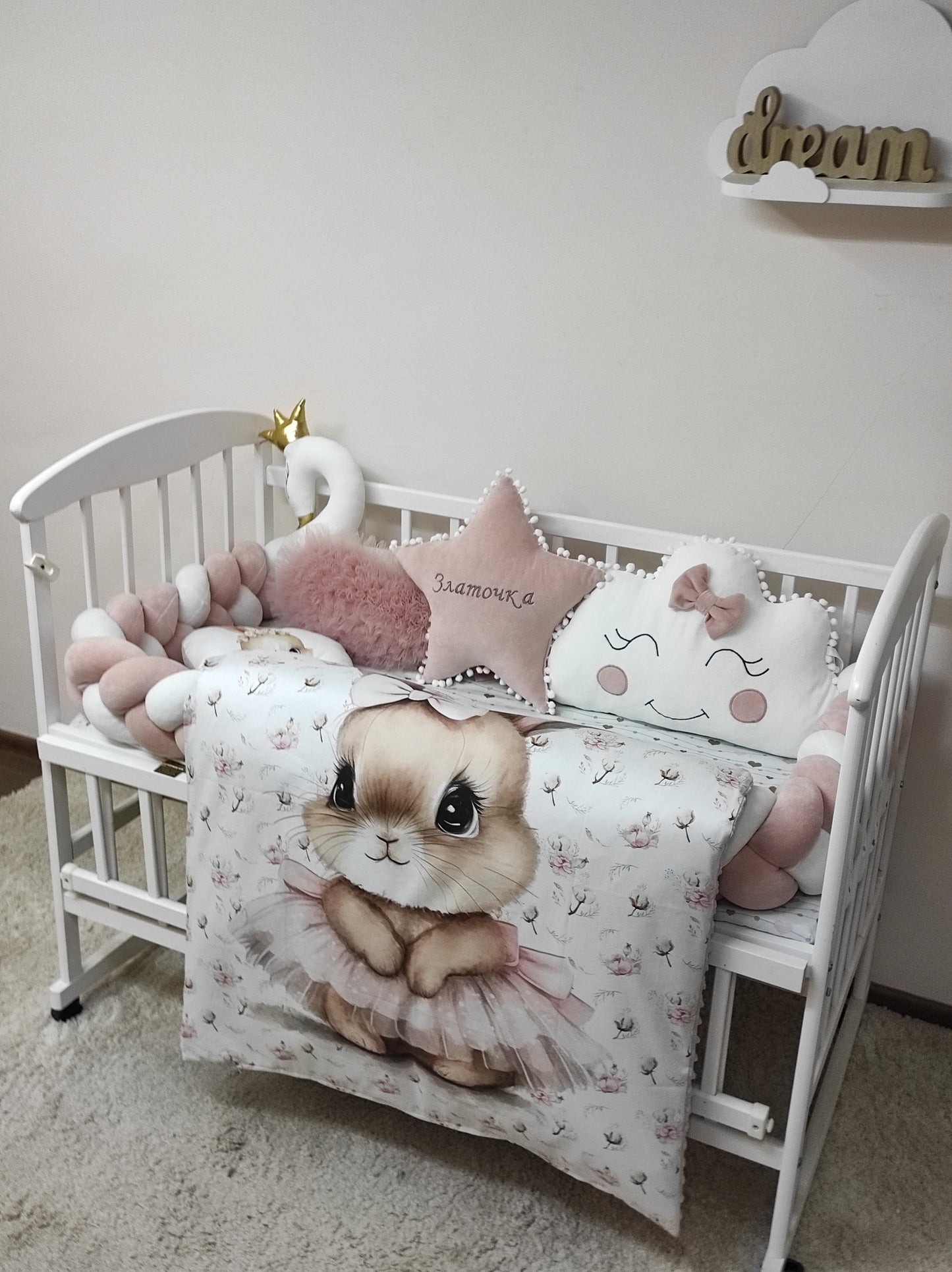 Elegant Grace: The Ballerina Bunny & Swan Collection