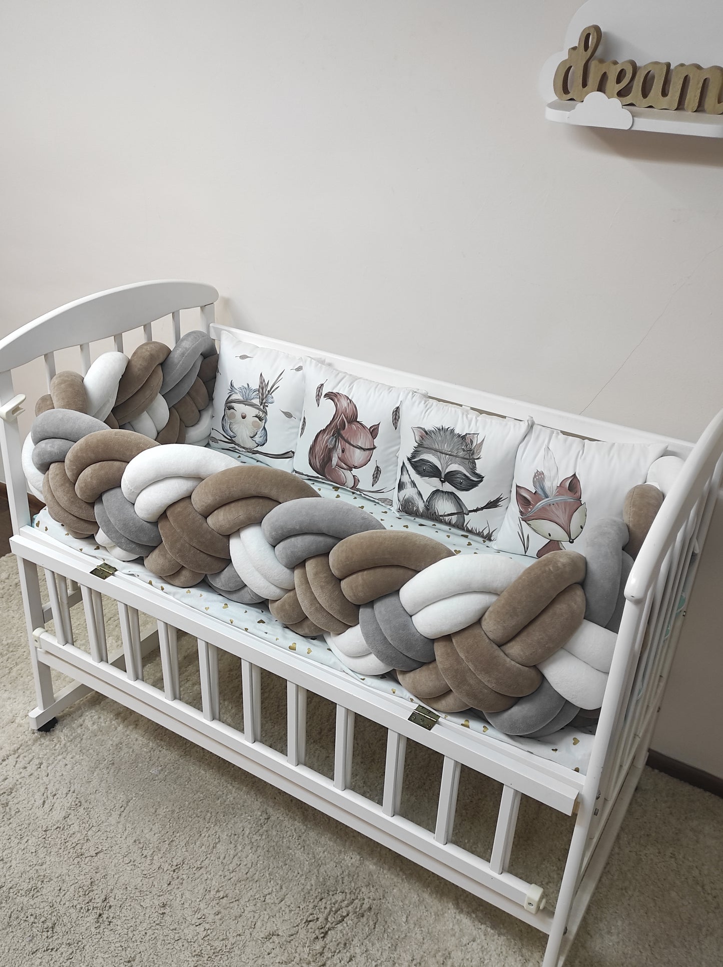 Woodland Friends Crib Set
