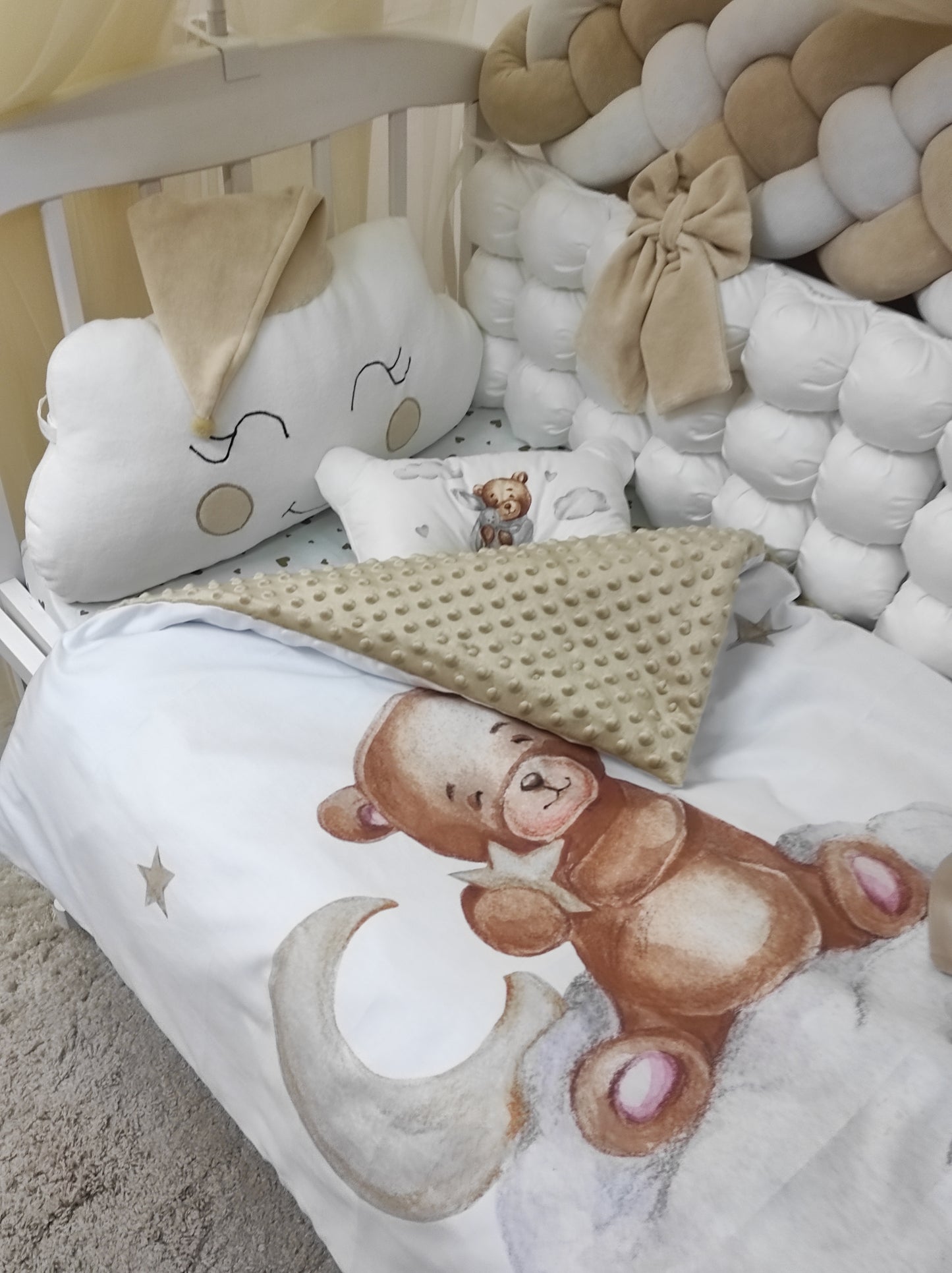 Cloud Bear: Creamy Elegance & Multi-Functional Comfort