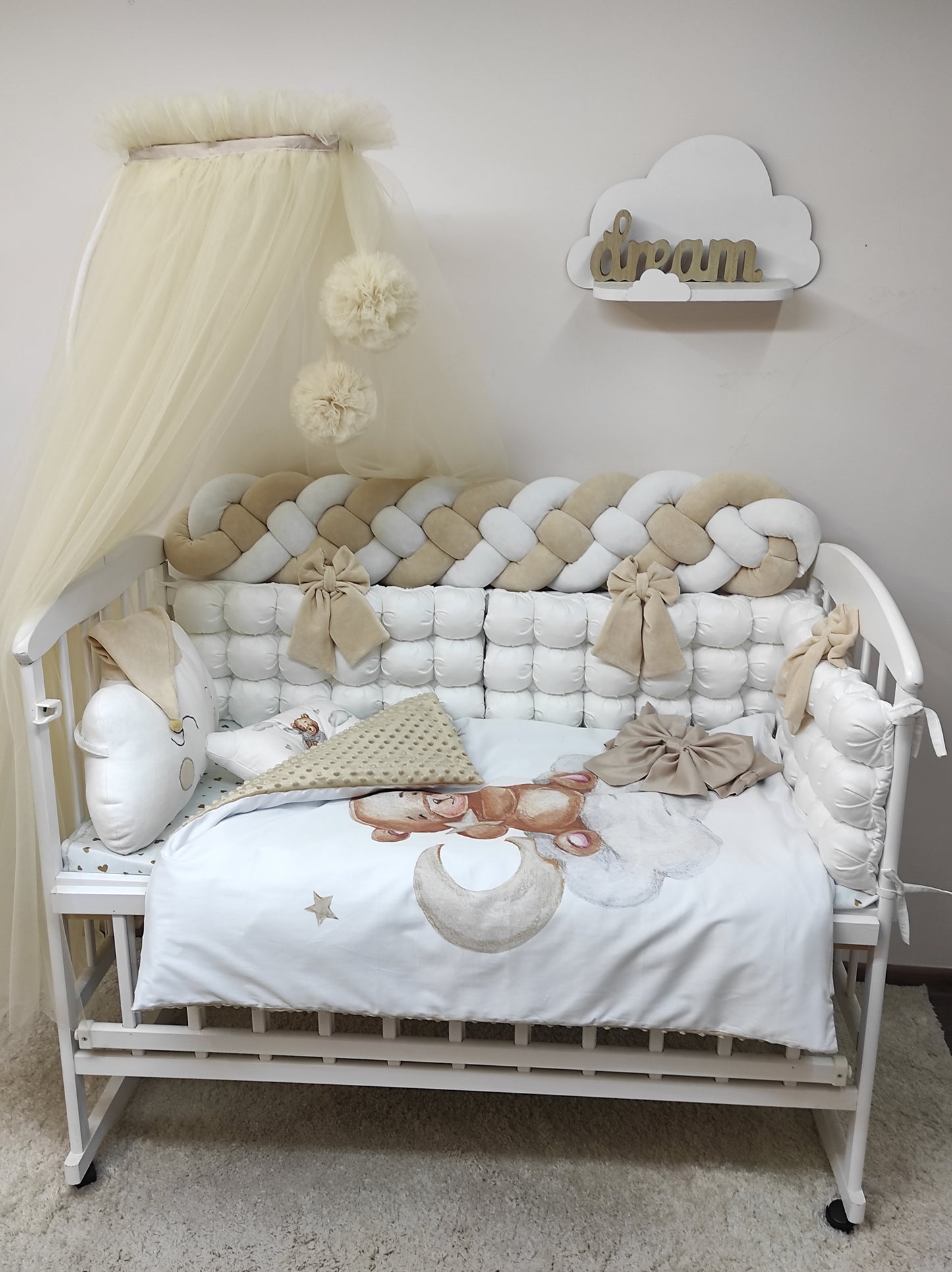 Cloud Bear: Creamy Elegance & Multi-Functional Comfort