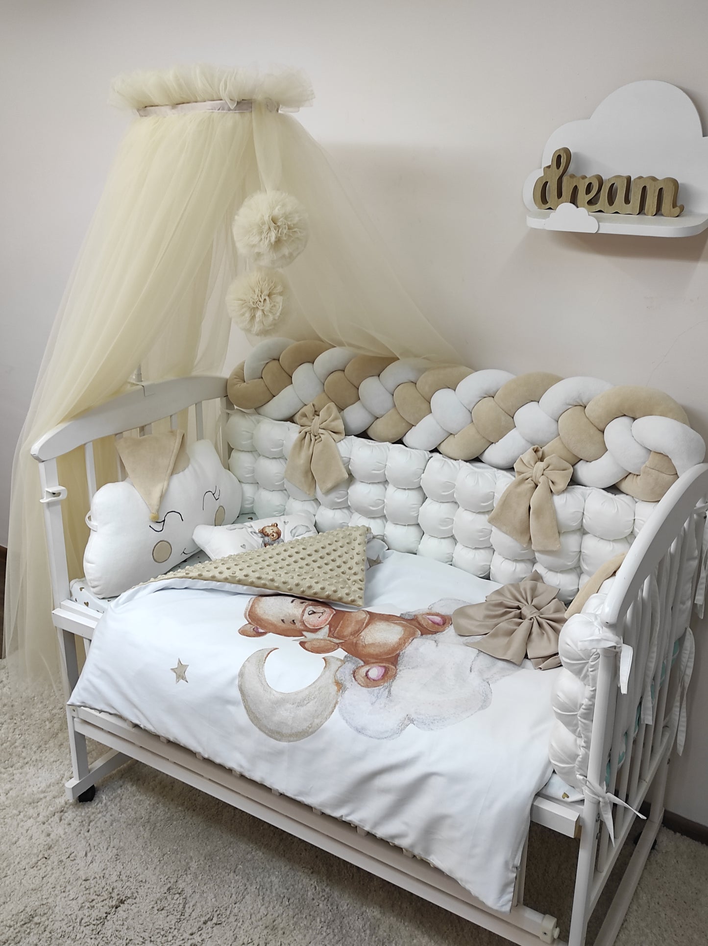 Cloud Bear: Creamy Elegance & Multi-Functional Comfort