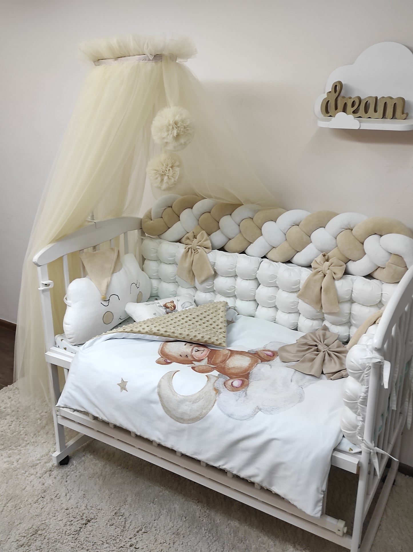 Cloud Bear: Creamy Elegance & Multi-Functional Comfort