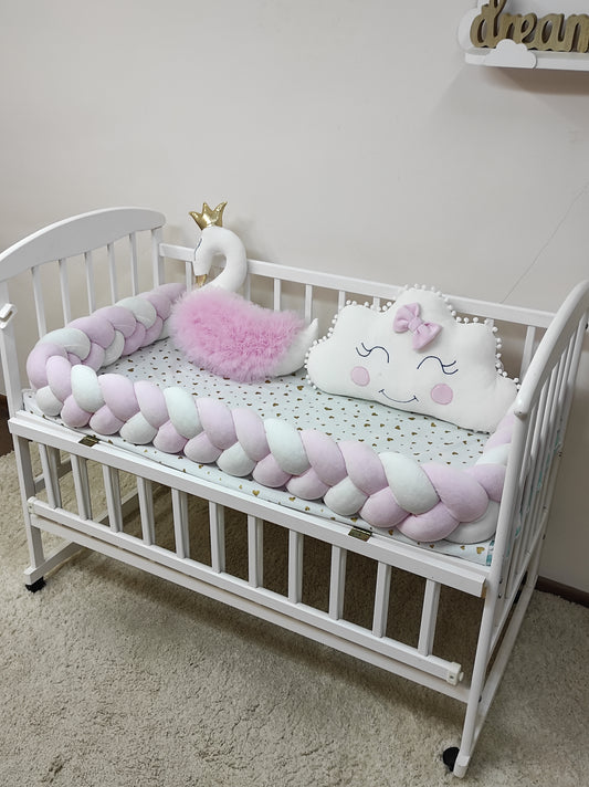 Soft Swan Dream Crib Set