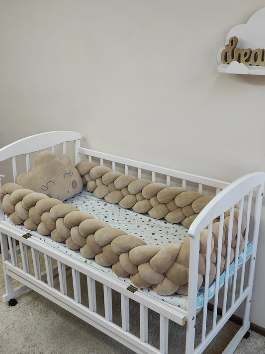 Cappuccino Cloud Dream Crib Set