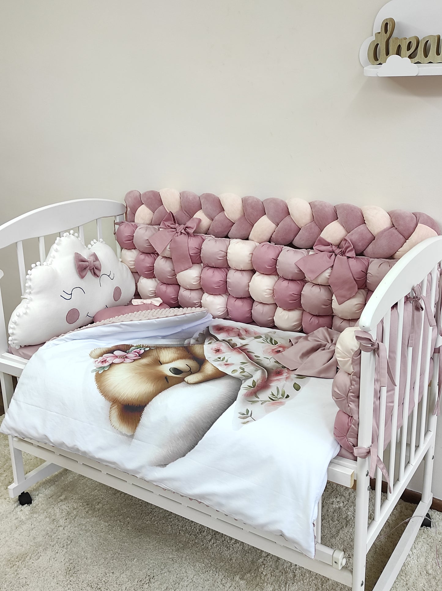 Bear on a Cloud: Powder Serenity & Velour Softness