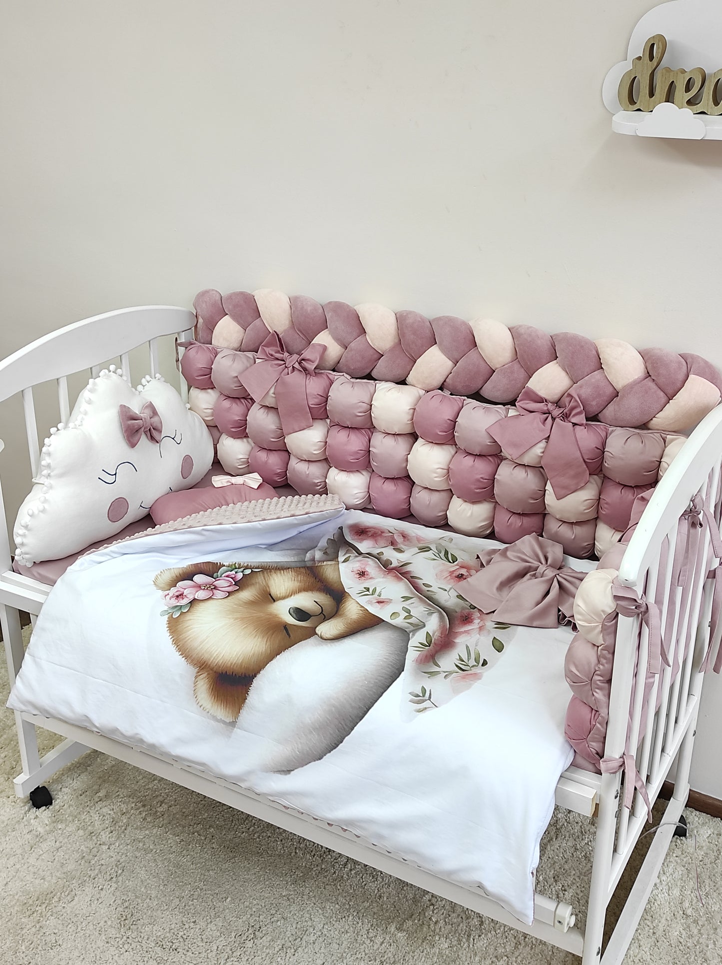 Bear on a Cloud: Powder Serenity & Velour Softness
