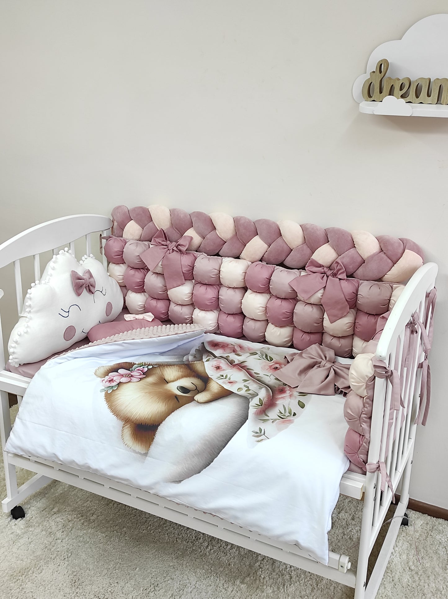 Bear on a Cloud: Powder Serenity & Velour Softness