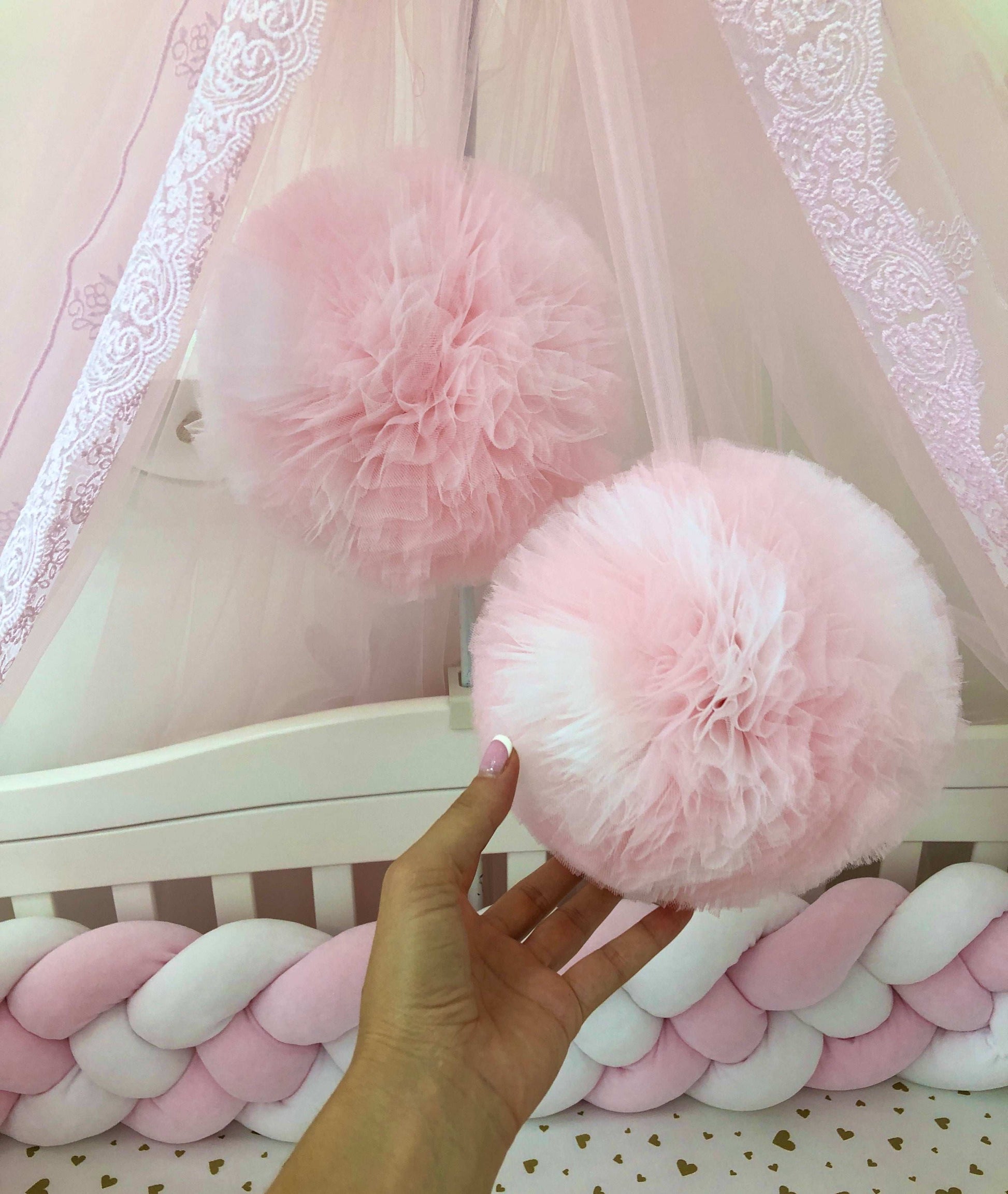 Crib set "Princess Crown" - Baby Bedding Worlds
