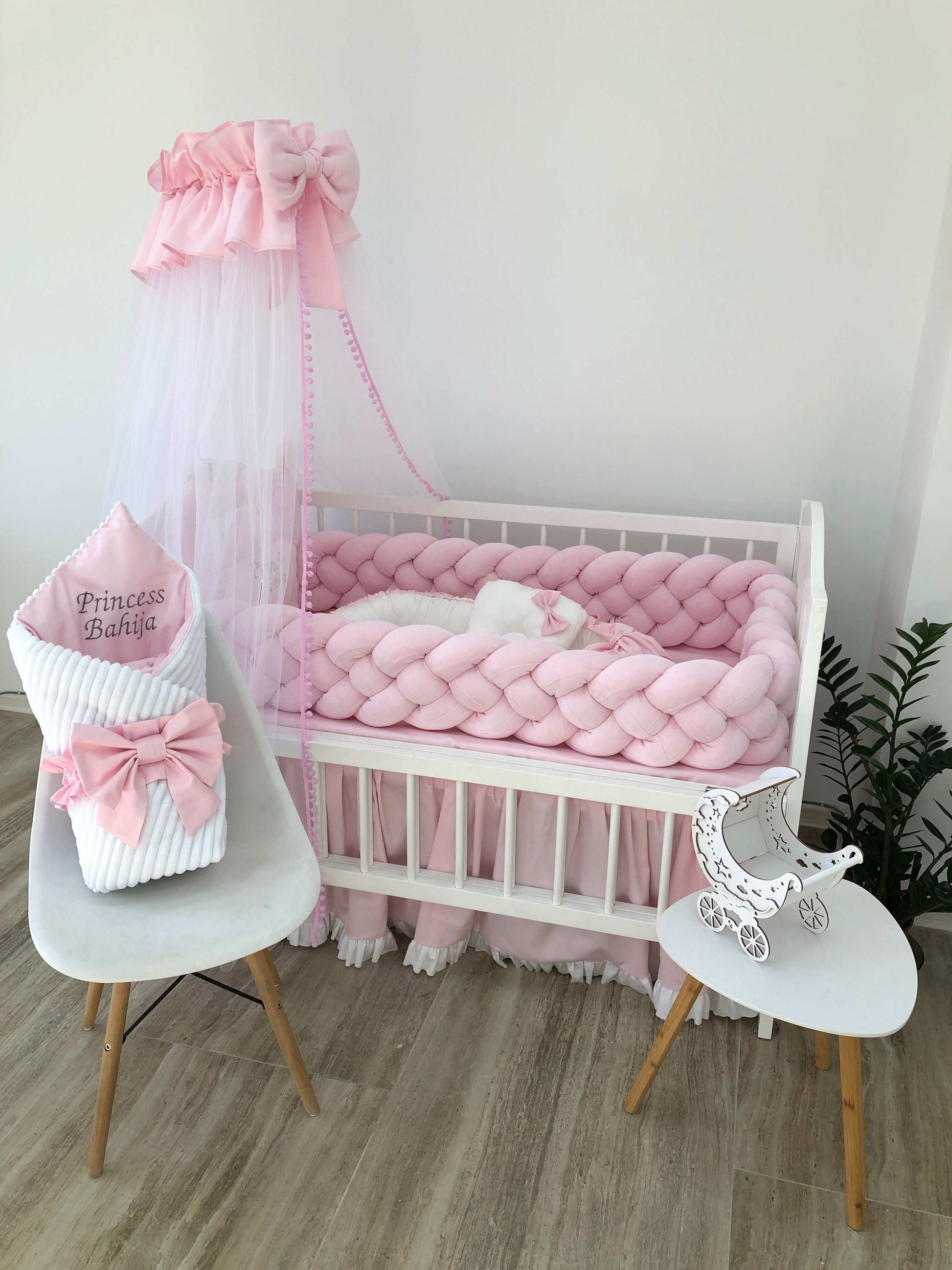 Baby bedding set "Gentle little princess" - Baby Bedding Worlds
