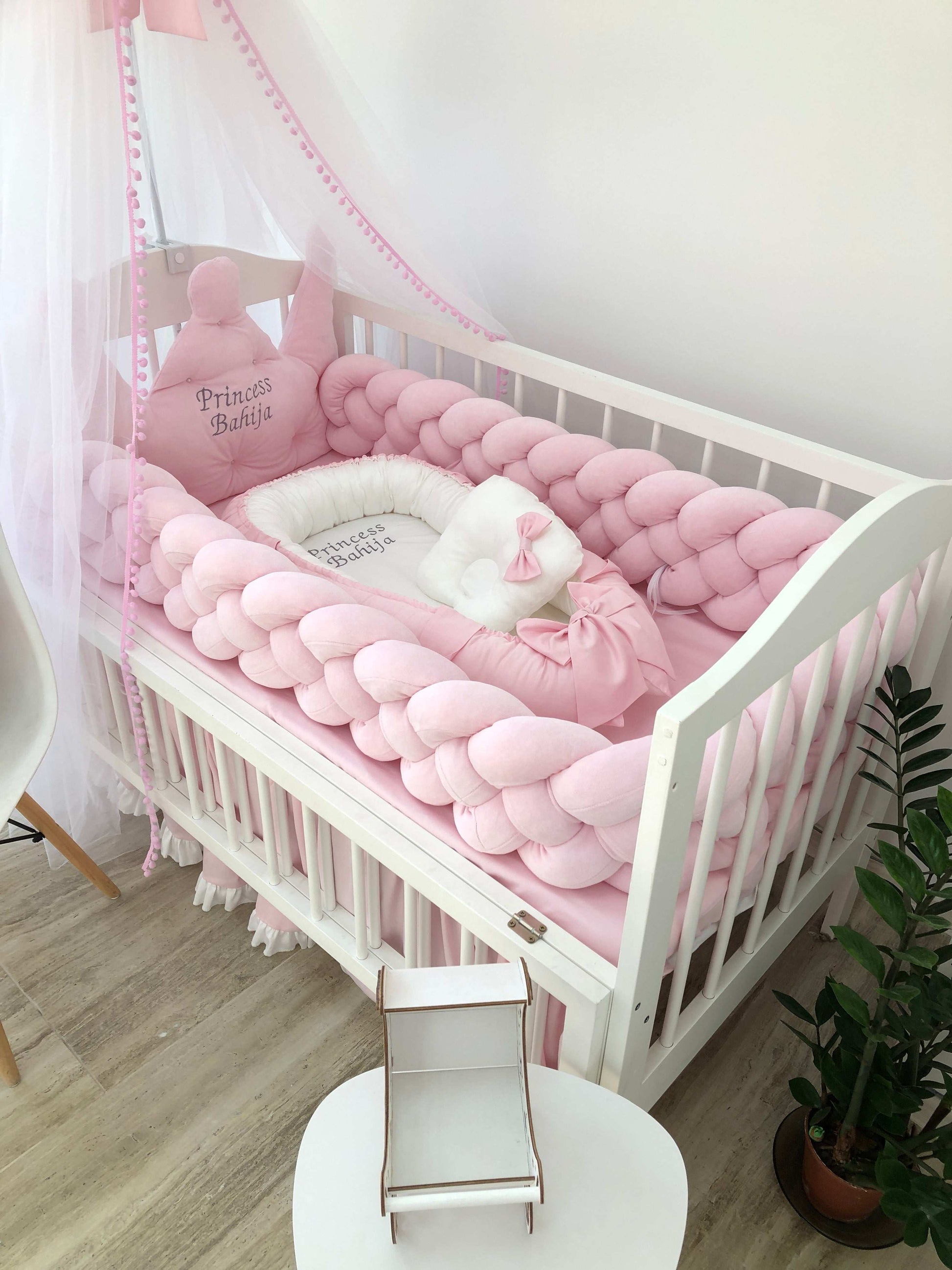 Baby bedding set "Gentle little princess" - Baby Bedding Worlds