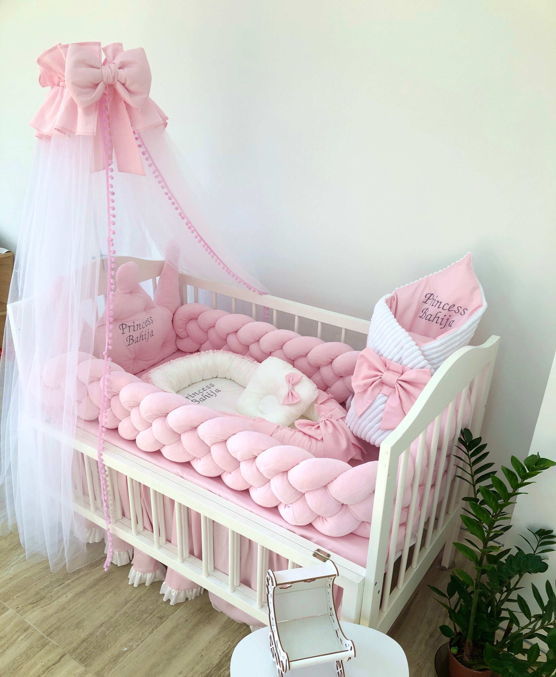 Baby bedding set "Gentle little princess" - Baby Bedding Worlds