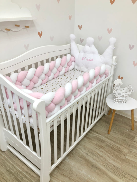 Crib set "Princess braid"