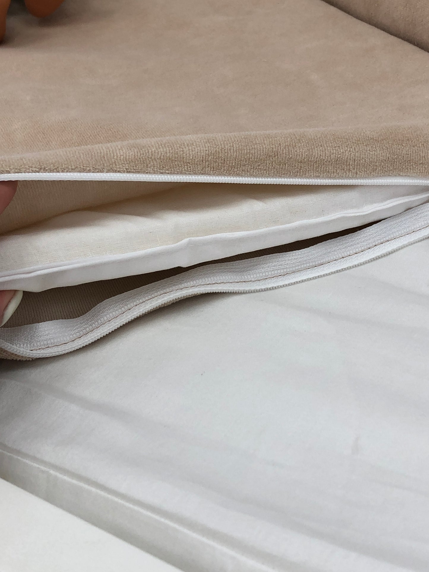🤩 Personalized Baby Nest with Blanket Wings – Soft Velour Baby Lounger