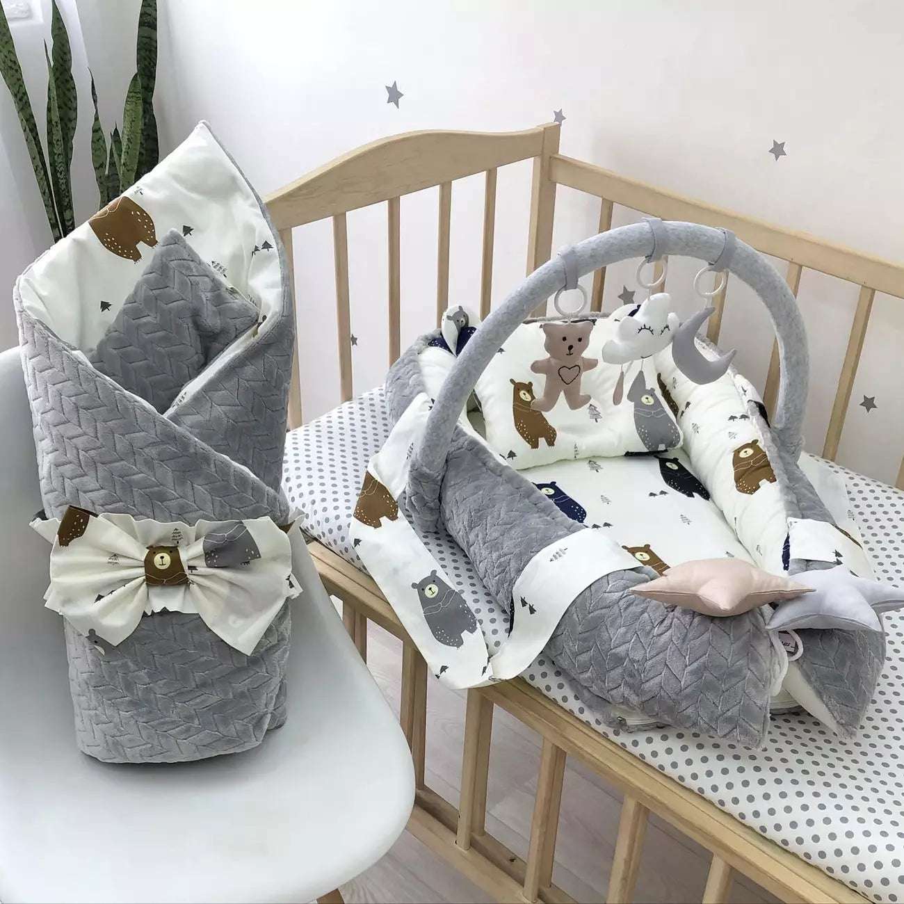 Baby nest and Blanket Dear - Baby Bedding Worlds