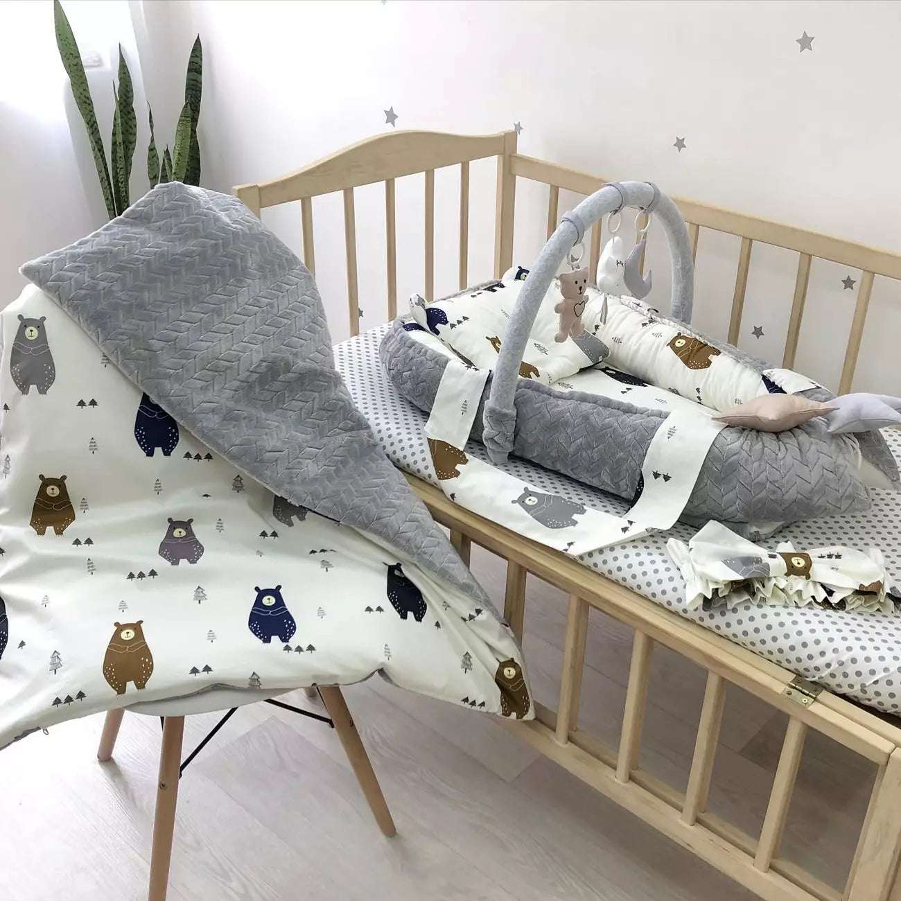 Baby nest and Blanket Dear - Baby Bedding Worlds